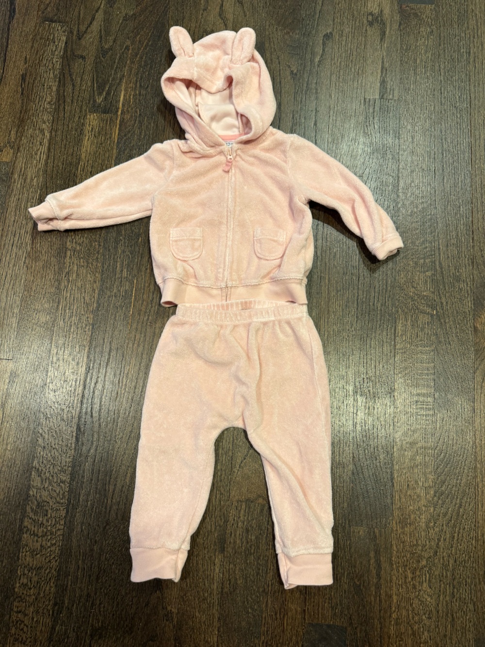 Carters terry baby outfit size 12 months - Picture 4 of 4